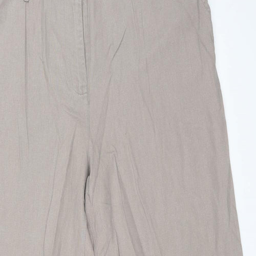 Mia Moda Womens Beige   Trousers  Size 18 L30 in