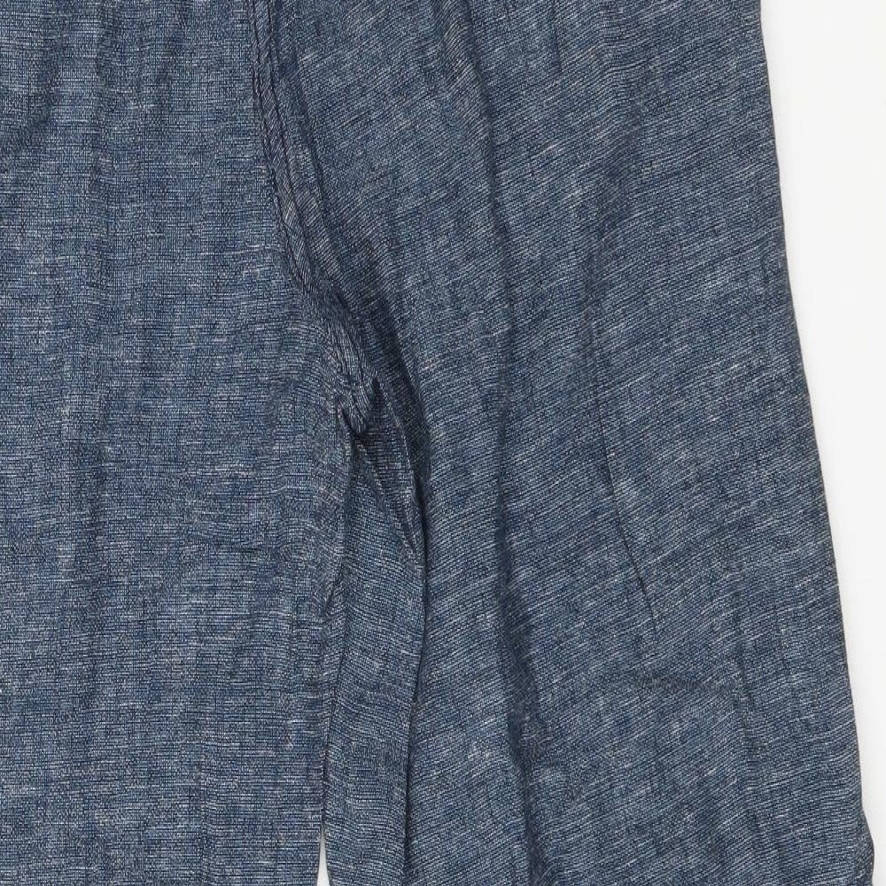 George Womens Blue   Trousers  Size 12 L25 in