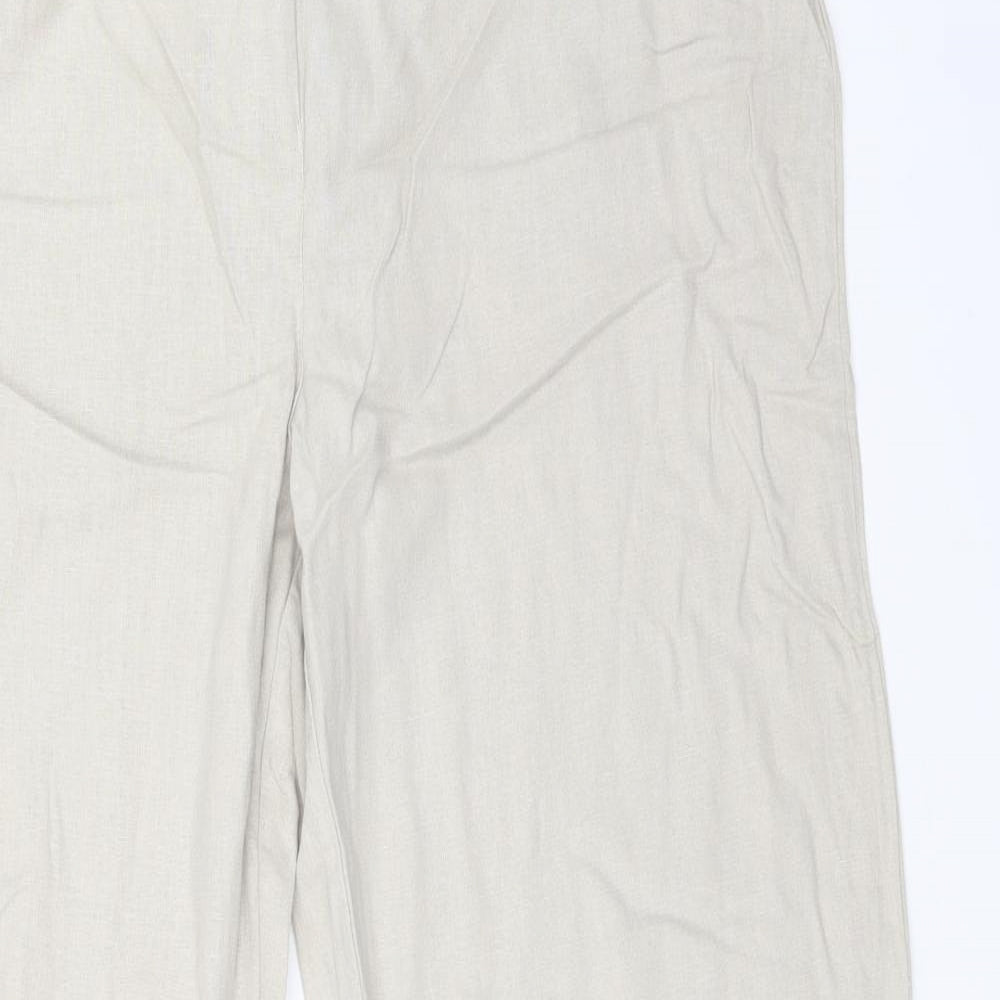 George Womens Beige   Trousers  Size 14 L30 in