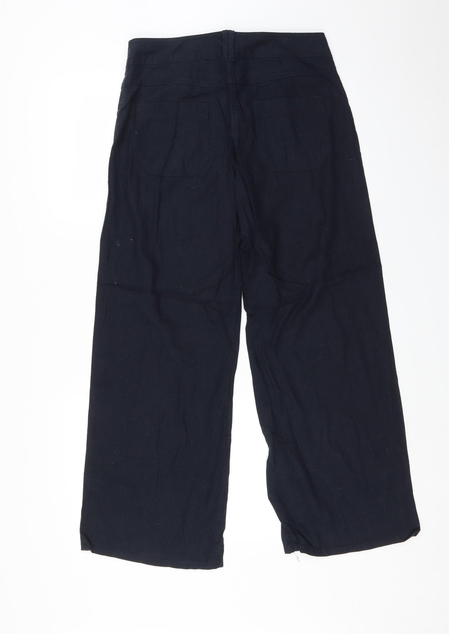 NEXT Womens Blue   Trousers  Size 8 L30 in