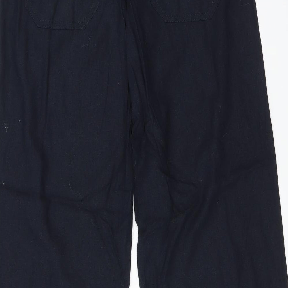 NEXT Womens Blue   Trousers  Size 8 L30 in