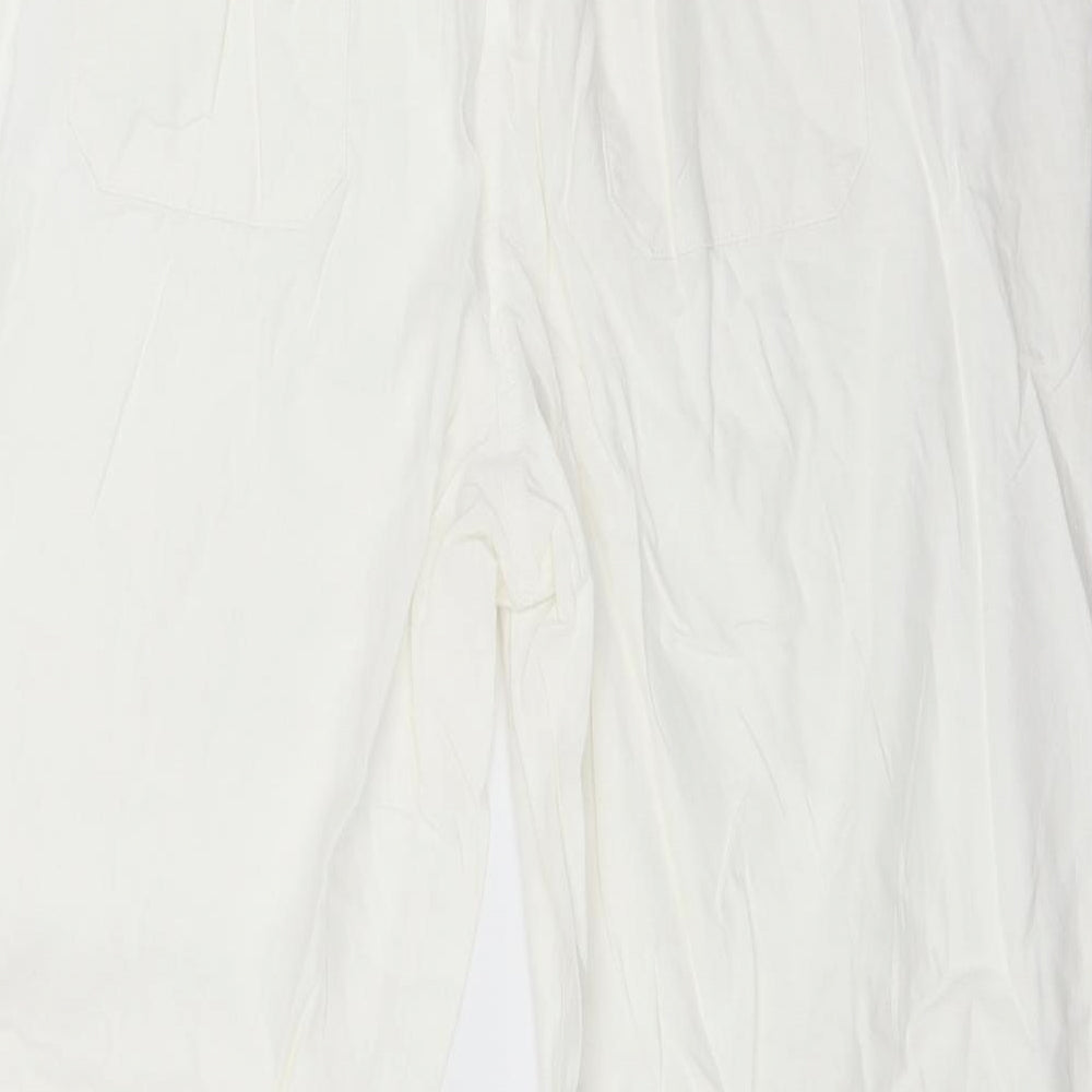 George Womens White   Trousers  Size 22 L29 in