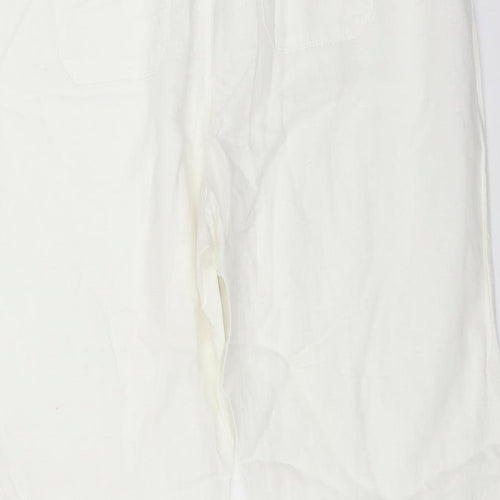 Charles Vogele Womens White   Trousers  Size 48 L28 in