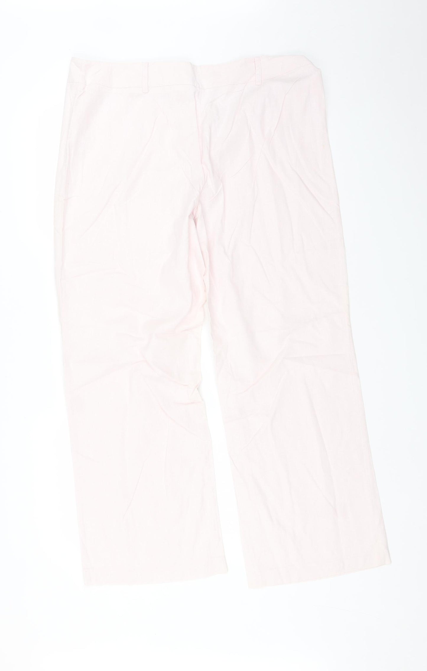 Collection Womens Pink   Trousers  Size 18 L29 in