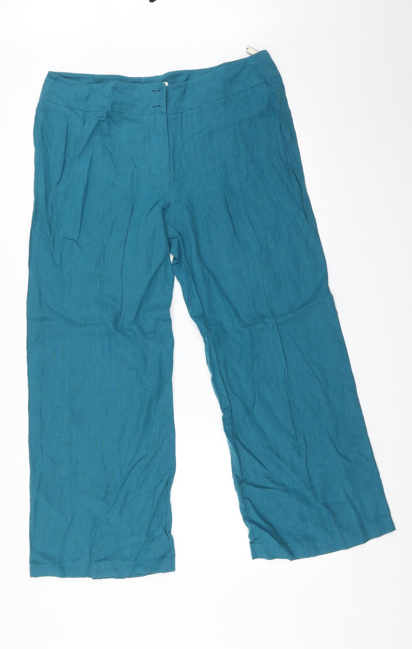 Kaliko Womens Blue   Trousers  Size 18 L28 in