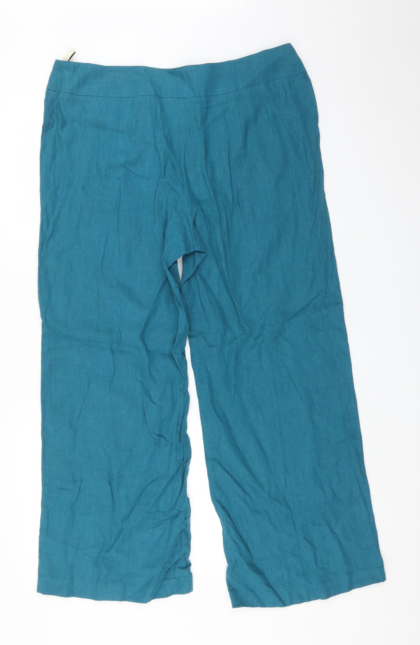 Kaliko Womens Blue   Trousers  Size 18 L28 in
