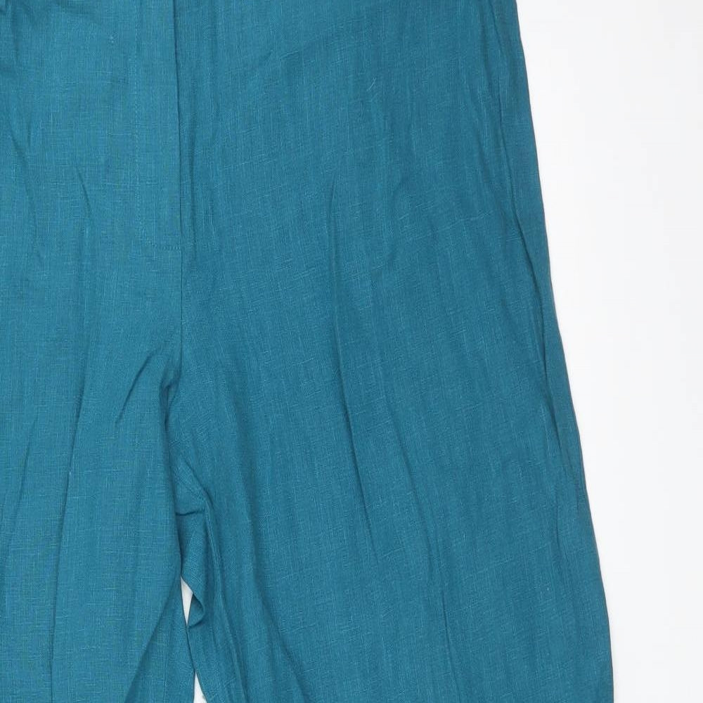Kaliko Womens Blue   Trousers  Size 18 L28 in