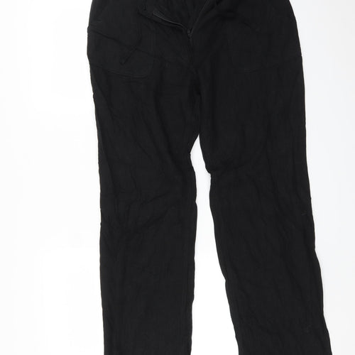 Avenue Womens Black   Trousers  Size M L28 in