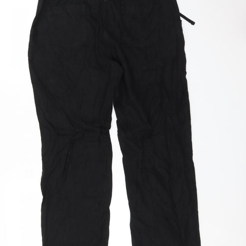 Avenue Womens Black   Trousers  Size M L28 in