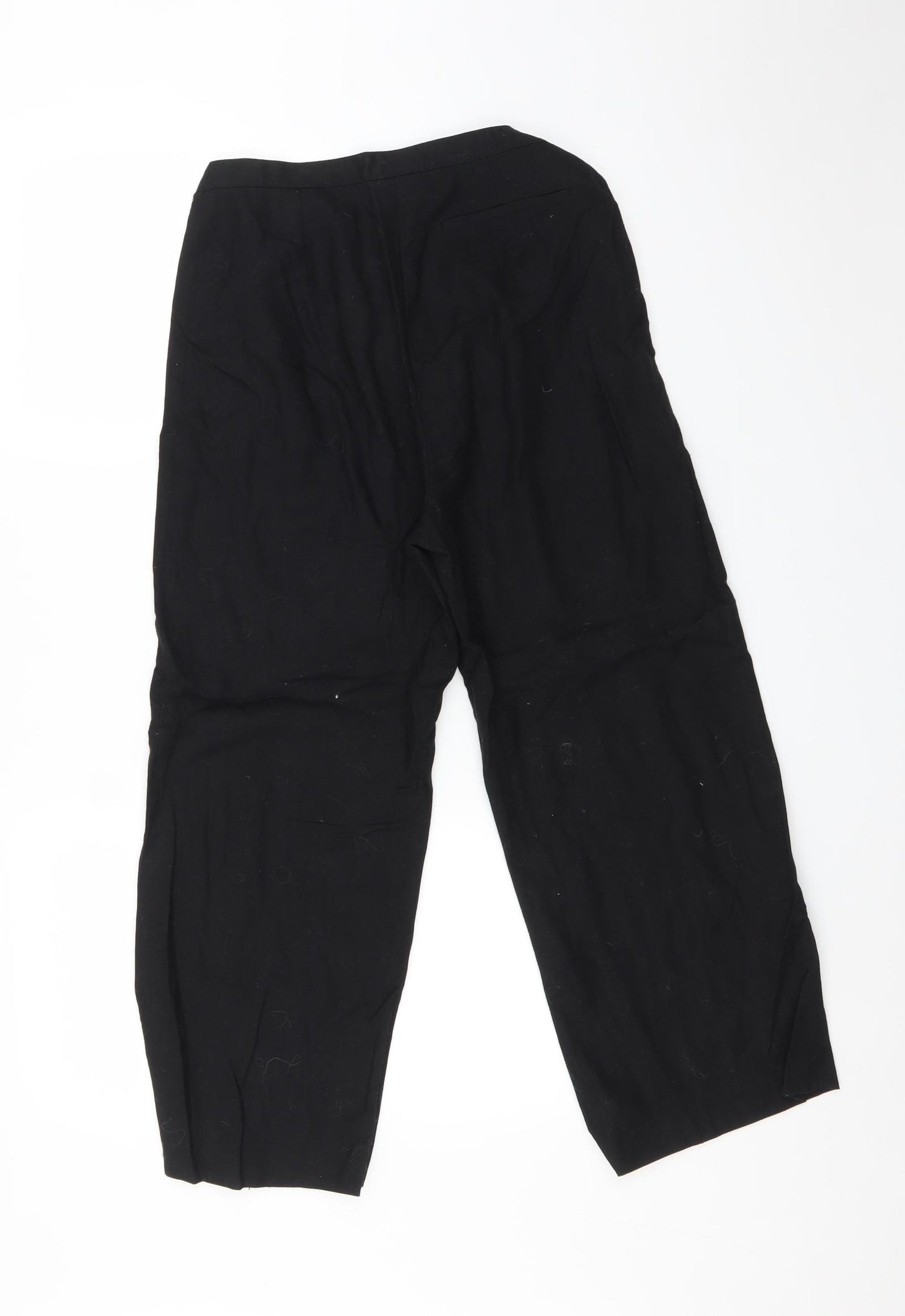 NEXT Womens Black   Trousers  Size 10 L27 in