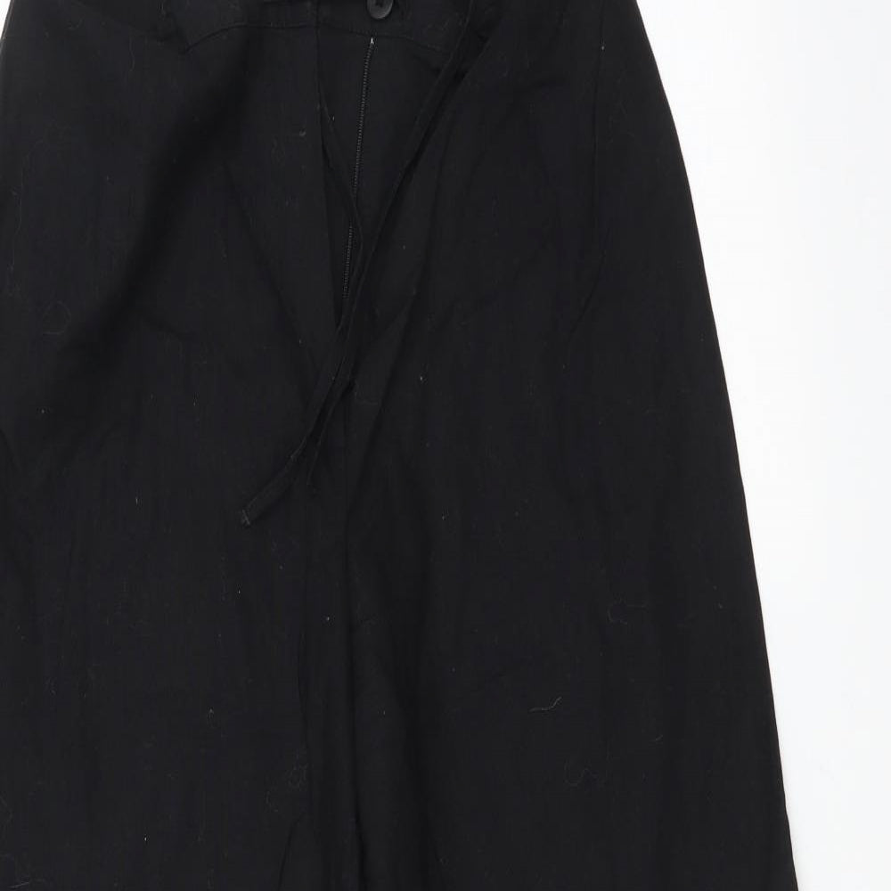NEXT Womens Black   Trousers  Size 10 L27 in