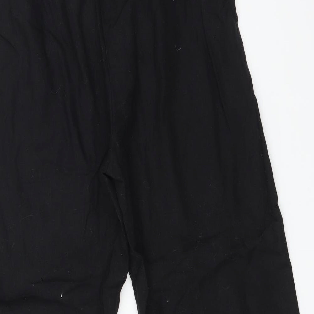 NEXT Womens Black   Trousers  Size 10 L27 in