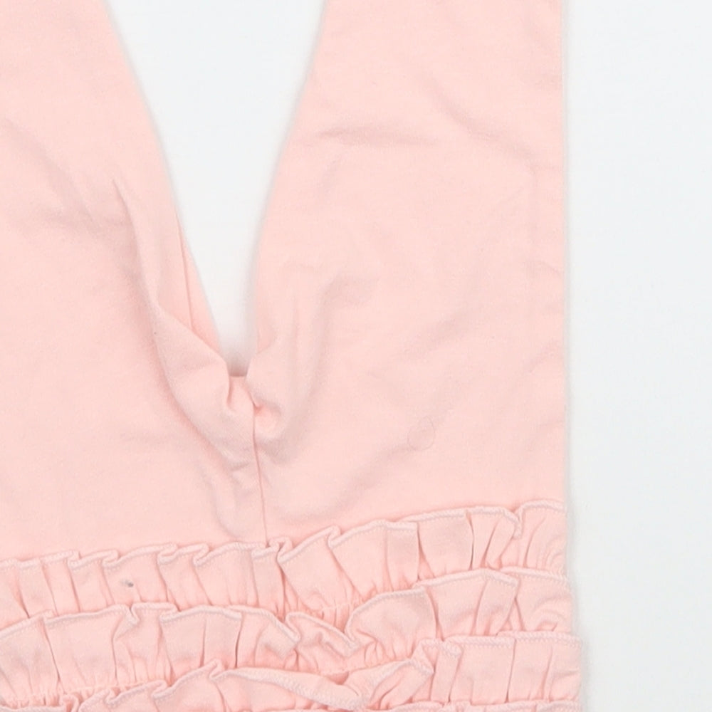 Primark Girls Pink   Jogger Leggings Size 3-6 Months