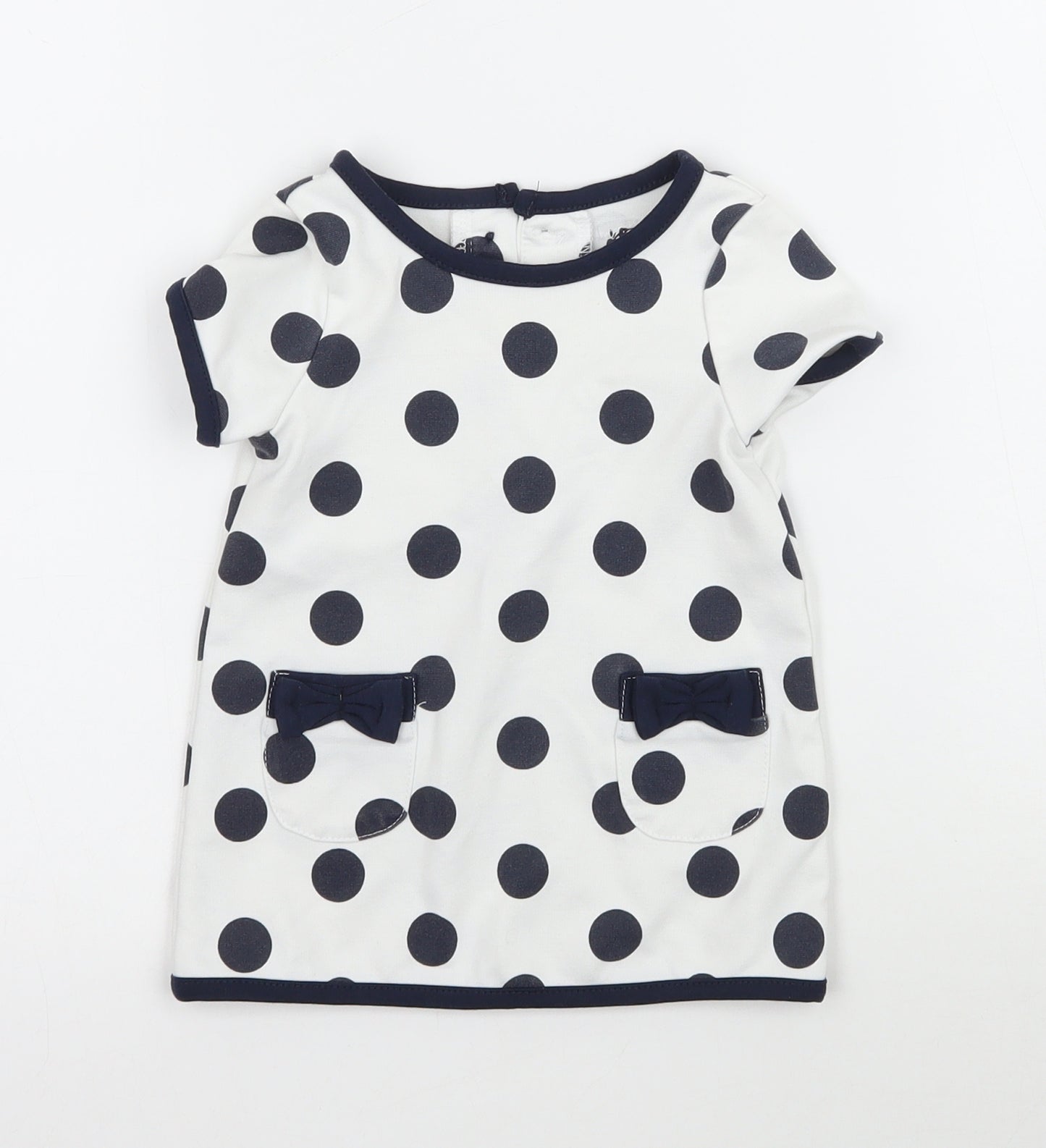 Primark Girls Multicoloured Polka Dot  Shift  Size 3-6 Months