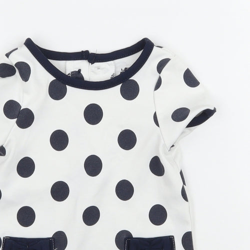 Primark Girls Multicoloured Polka Dot  Shift  Size 3-6 Months