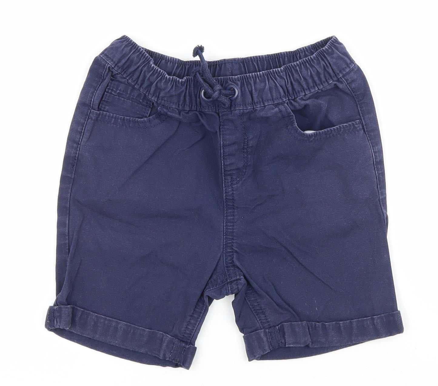 George Boys Blue   Bermuda Shorts Size 5-6 Years