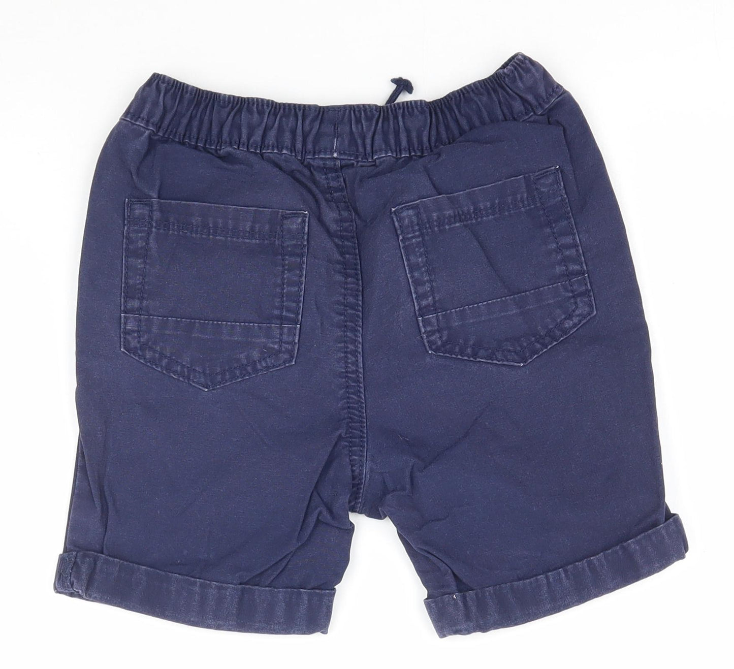 George Boys Blue   Bermuda Shorts Size 5-6 Years