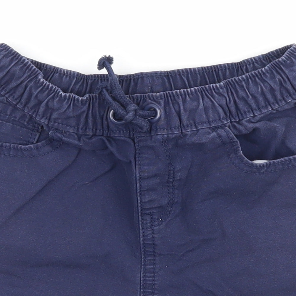 George Boys Blue   Bermuda Shorts Size 5-6 Years