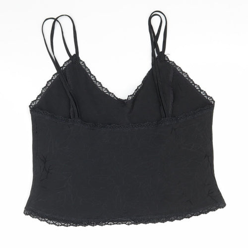 TESCO Womens Black   Camisole T-Shirt Size 12