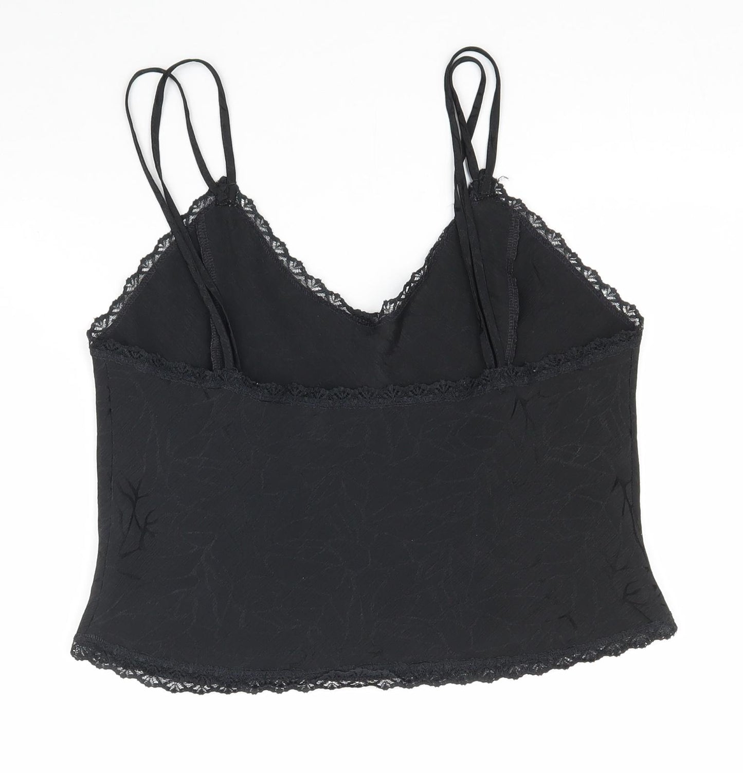 TESCO Womens Black   Camisole T-Shirt Size 12