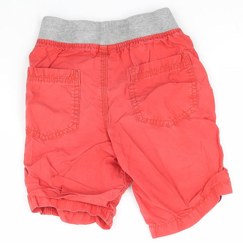 M&Co Boys Red   Bermuda Shorts Size 3-4 Years