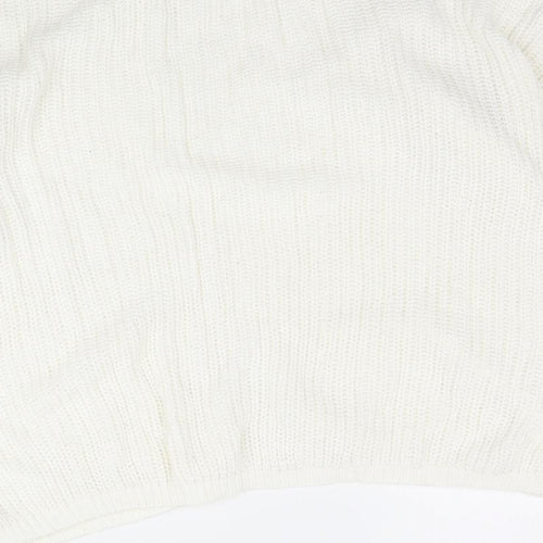 Select Womens Ivory  Knit Pullover Jumper Size 18