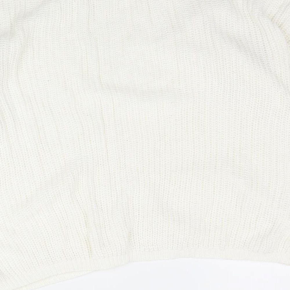 Select Womens Ivory  Knit Pullover Jumper Size 18