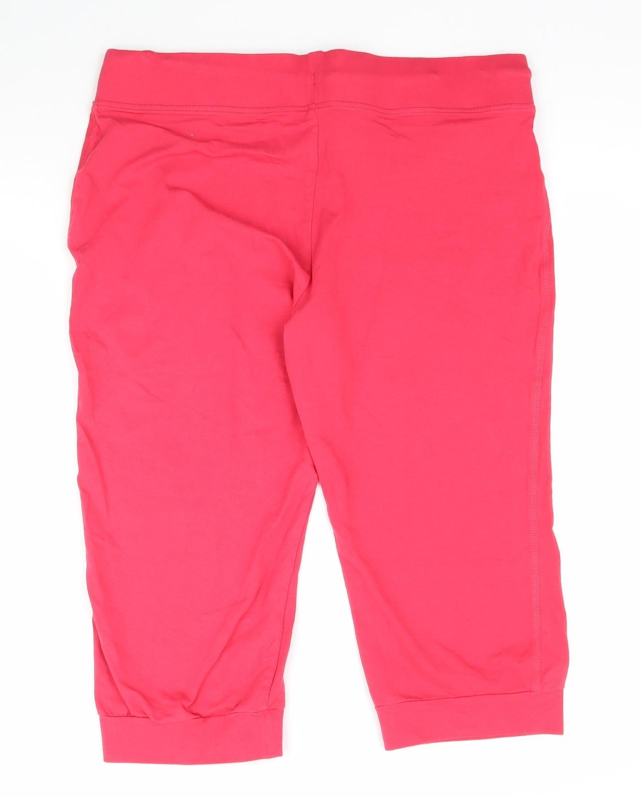 Preworn Womens Pink   Sweat Shorts Size XL