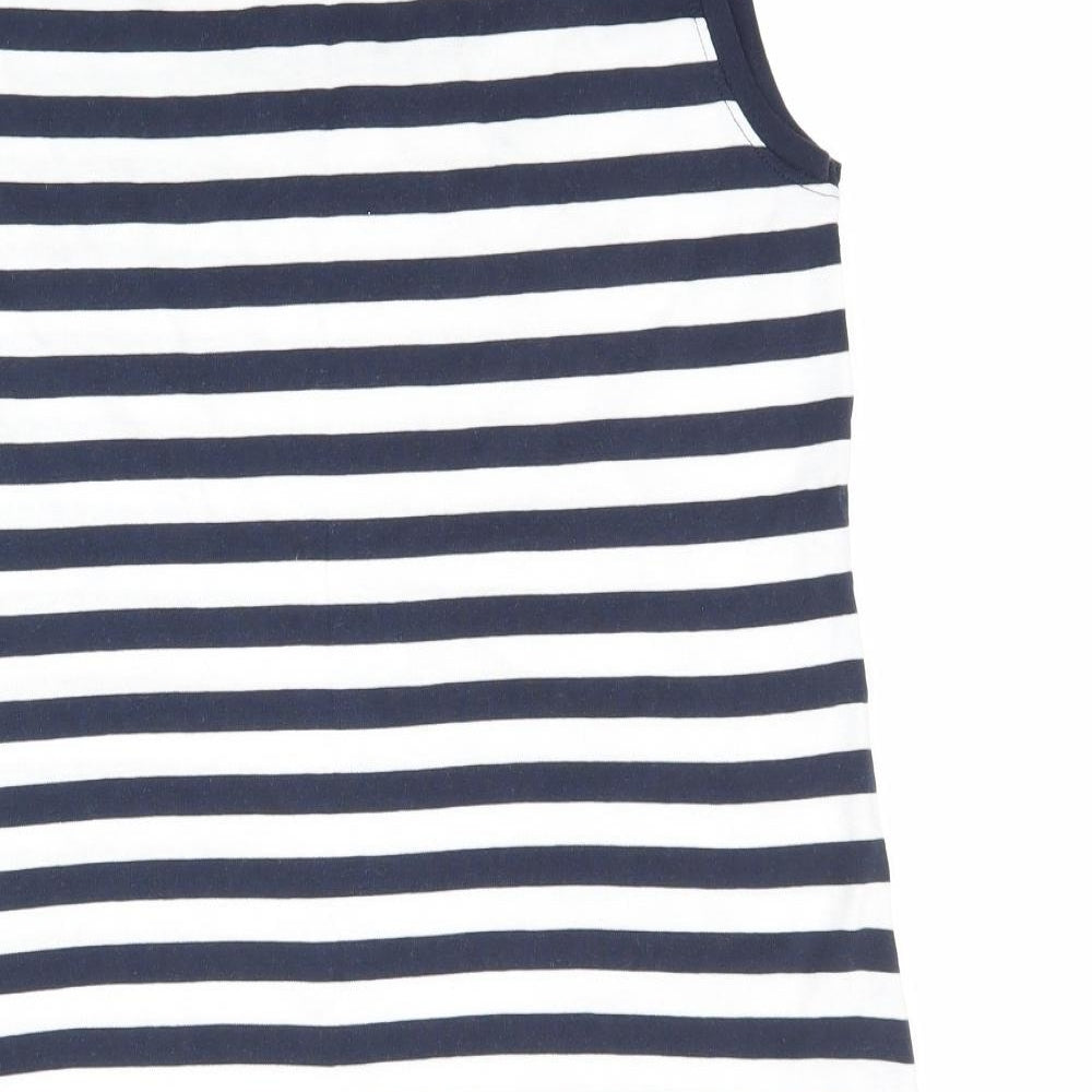 Marks and Spencer Womens Multicoloured Striped  Camisole Tank Size 14