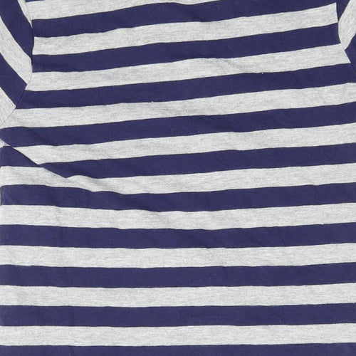 Hullabaloo Boys Multicoloured Striped  Basic T-Shirt Size 7-8 Years