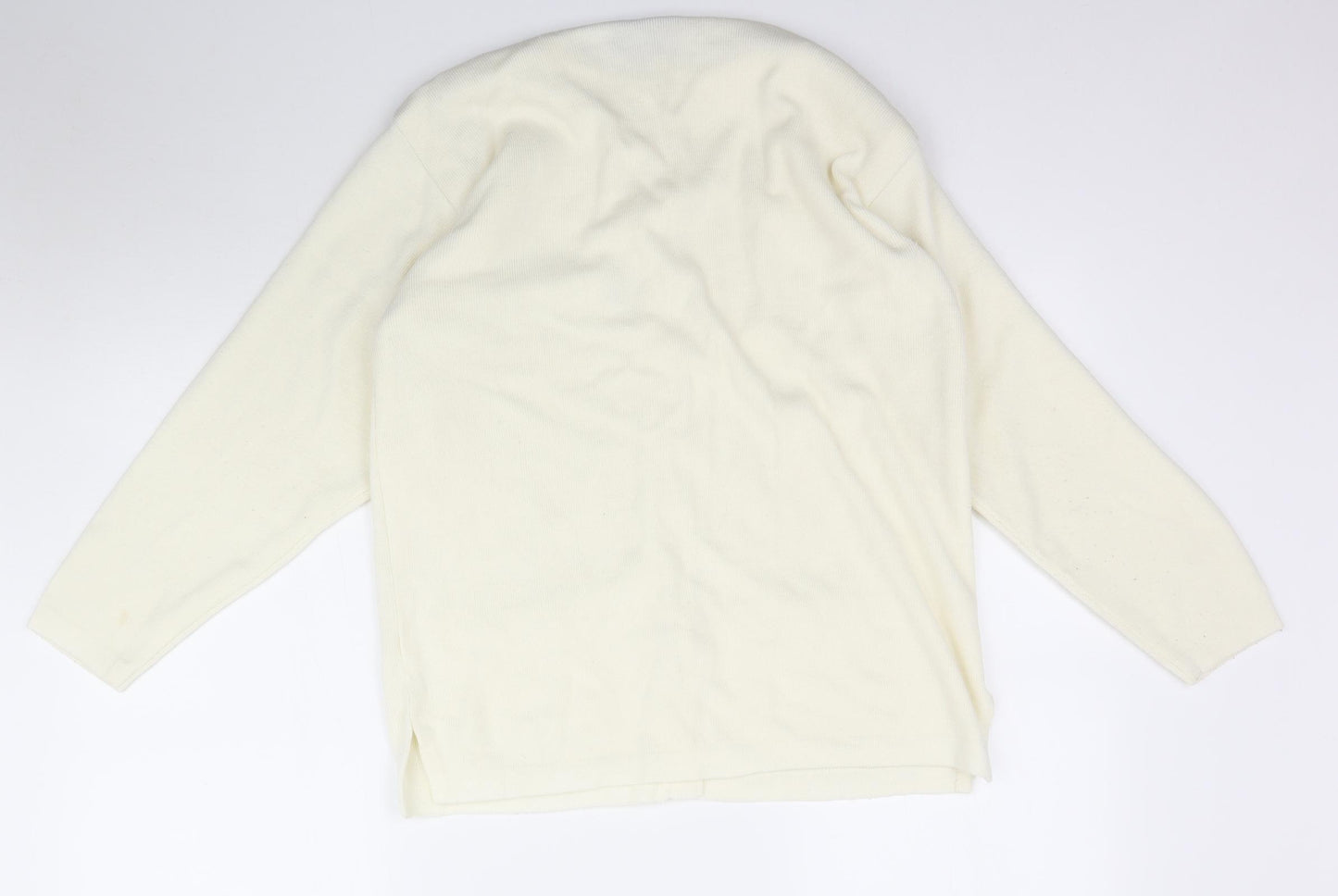 MISSLEY Womens Ivory  Knit Cardigan Jumper Size S