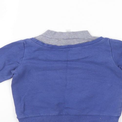 dodipetto Girls Blue   Pullover Sweatshirt Size 3-4 Years