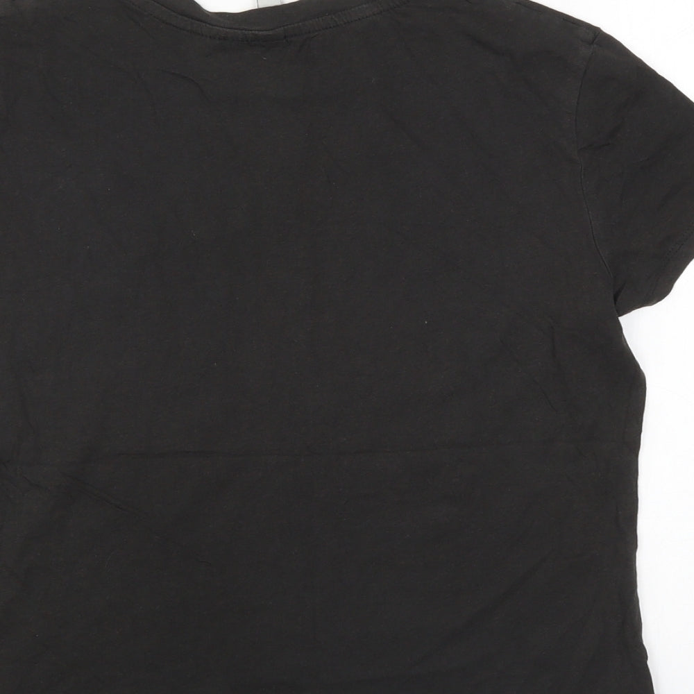 Nirvana Womens Black   Basic T-Shirt Size M