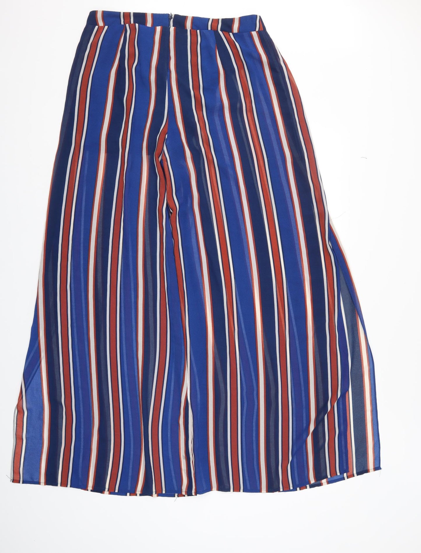 JustFab Womens Multicoloured Striped  Trousers  Size L L33 in