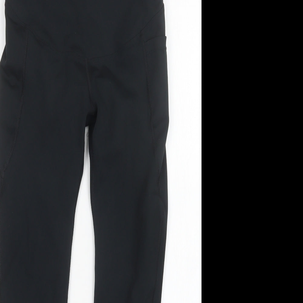 Very Womens Black   Capri Leggings Size S L25.5 in