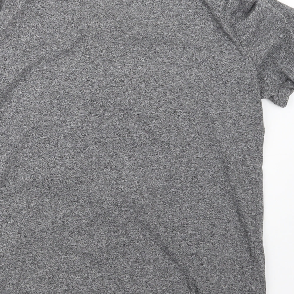 Topshop Womens Grey   Basic T-Shirt Size 16