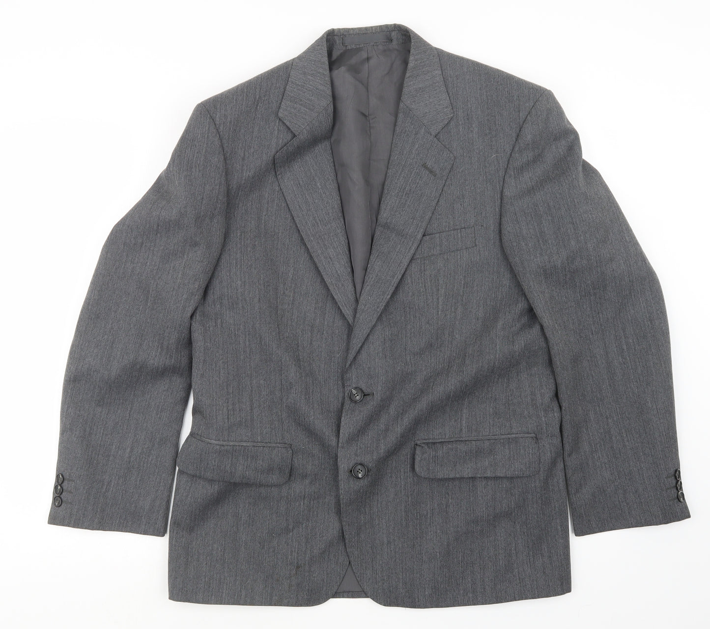 St Michael Mens Grey   Jacket Suit Jacket Size 38