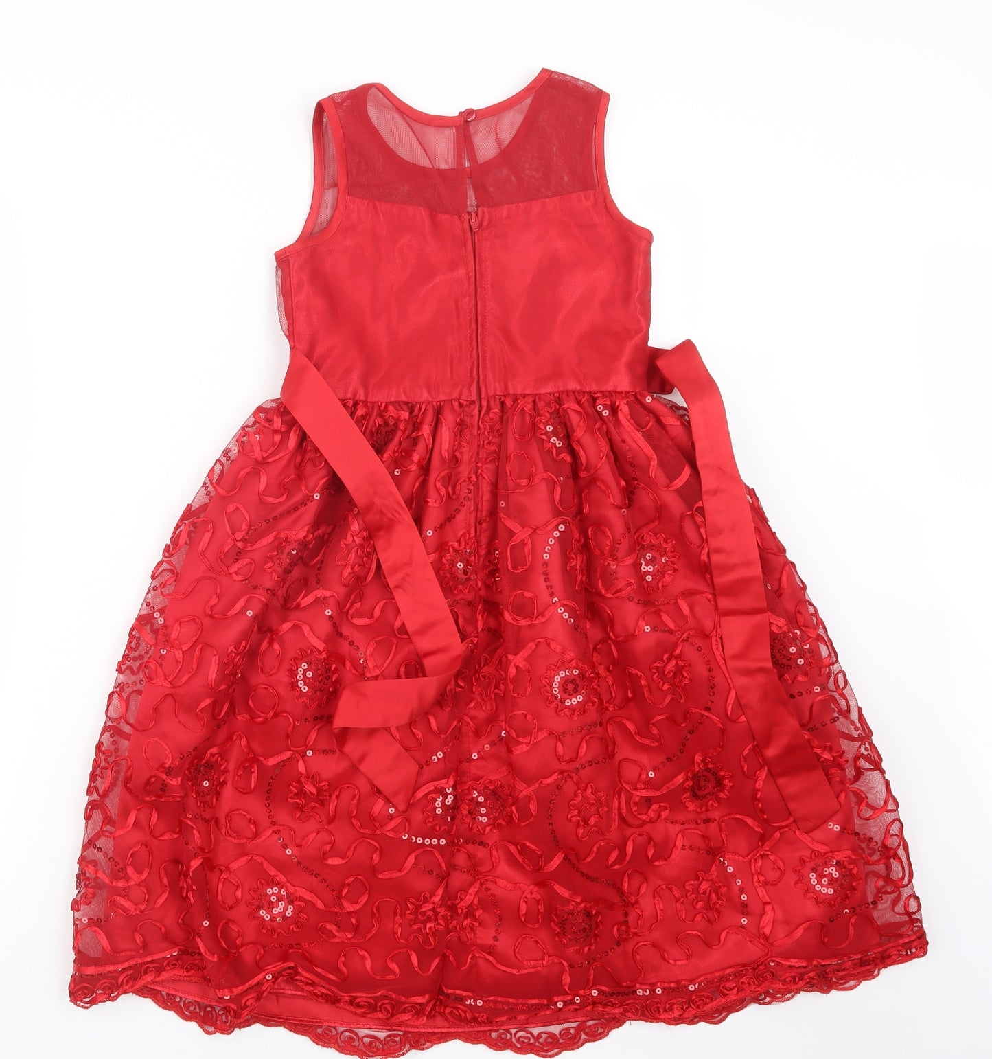 Olivia Rose Girls Red   A-Line  Size 7 Years
