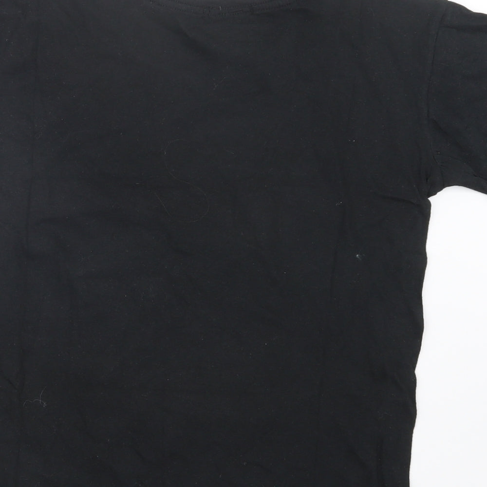 PRETTYLITTLETHING Womens Black   Basic T-Shirt Size S