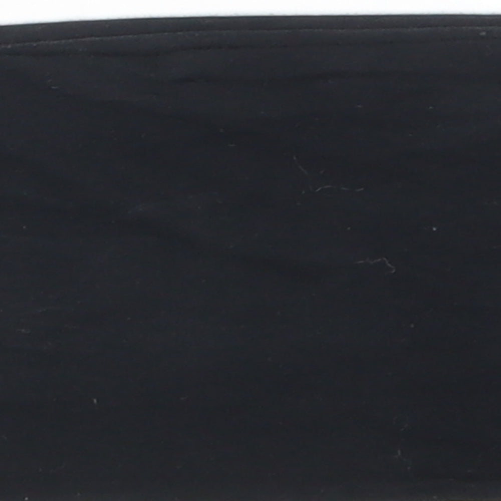 Topshop Womens Black   Cropped T-Shirt Size 4