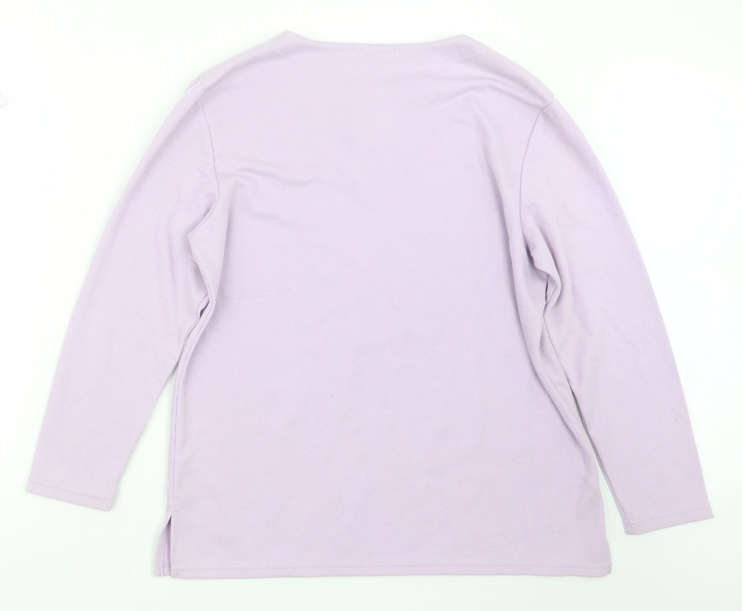 George Womens Purple   Pullover Jumper Size L