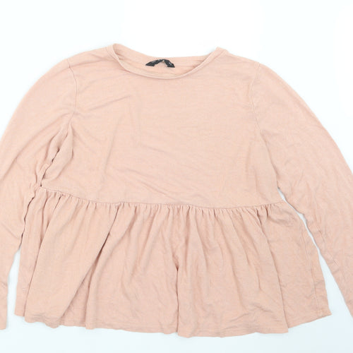 F&F Womens Pink   Pullover Jumper Size 16