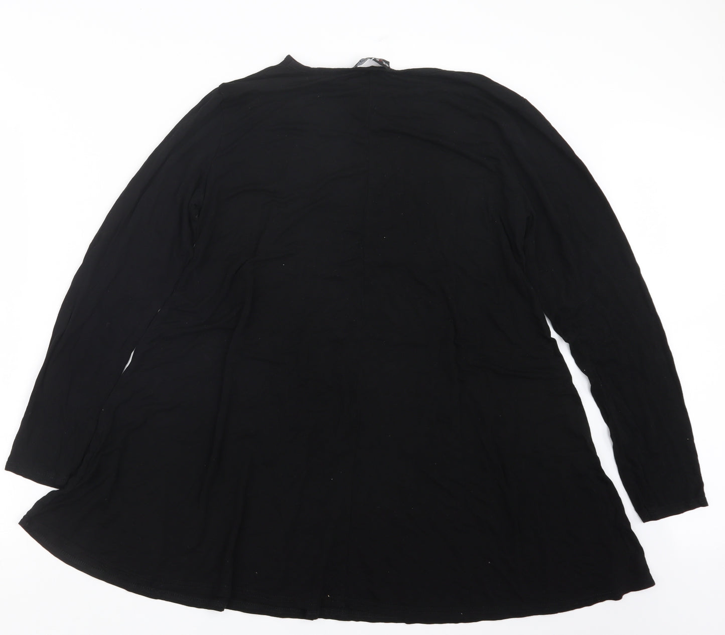 Be Jealous Womens Black   Basic T-Shirt Size 16