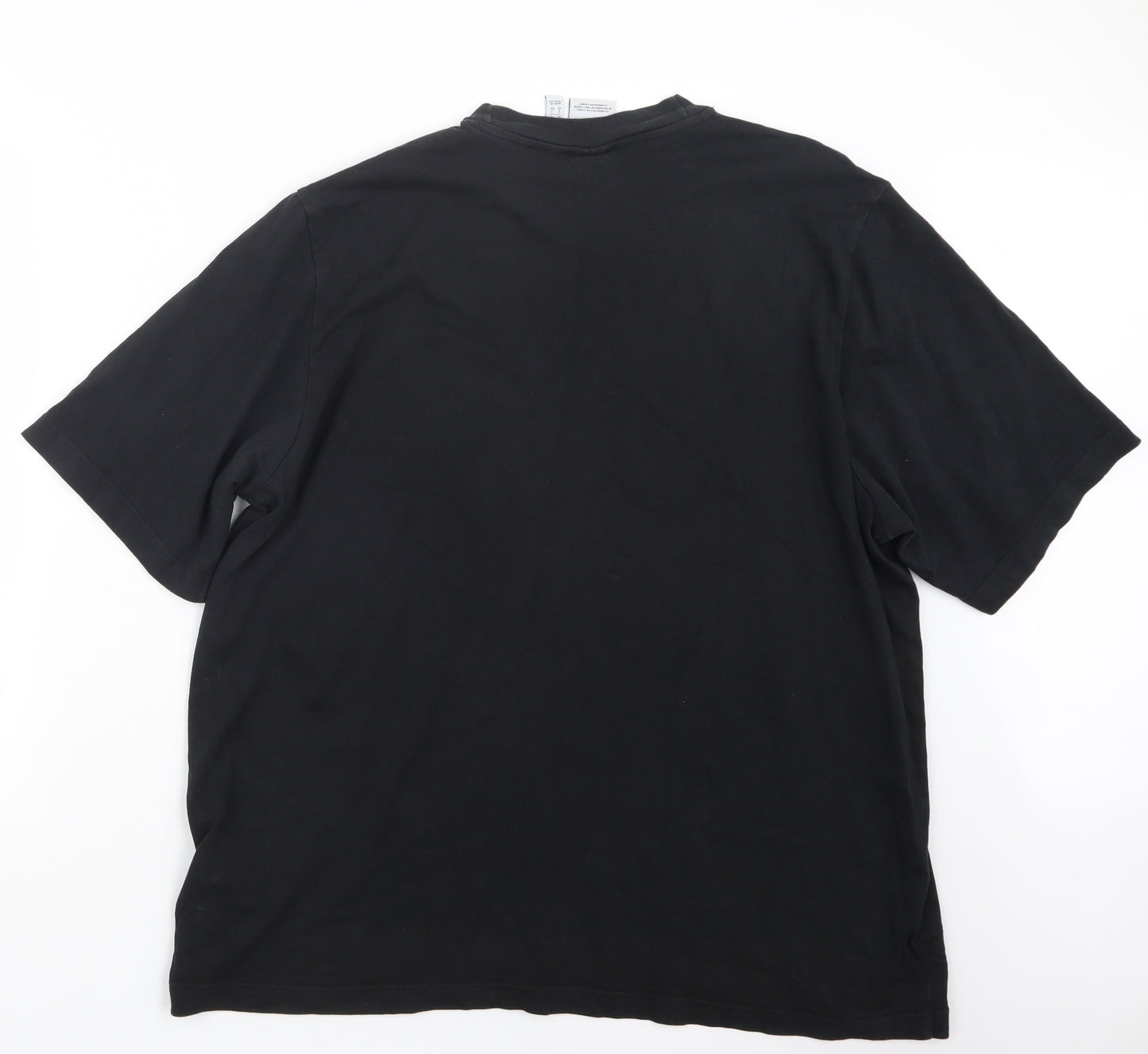 adidas Mens Black    T-Shirt Size XL