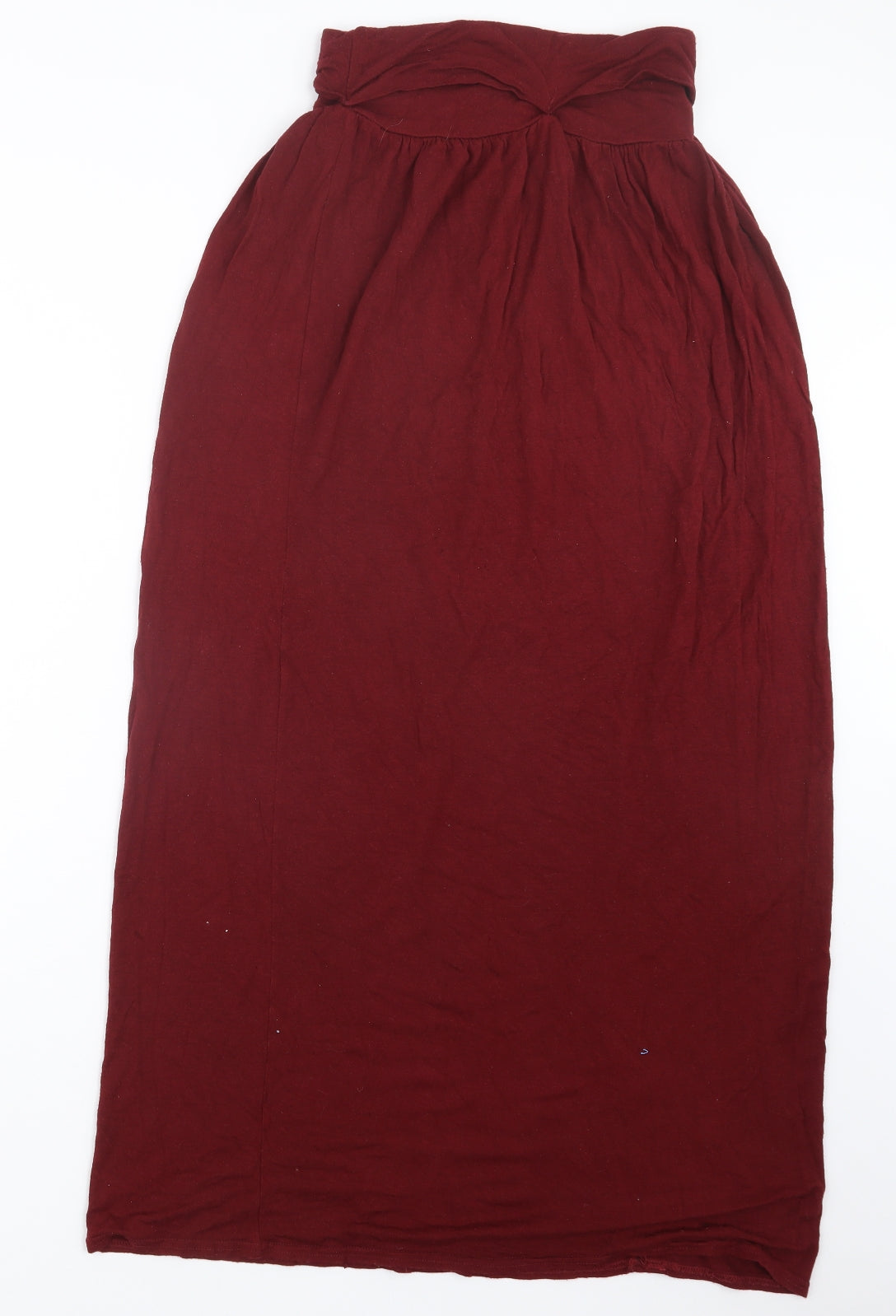 Preworn Womens Red   Maxi Skirt Size M