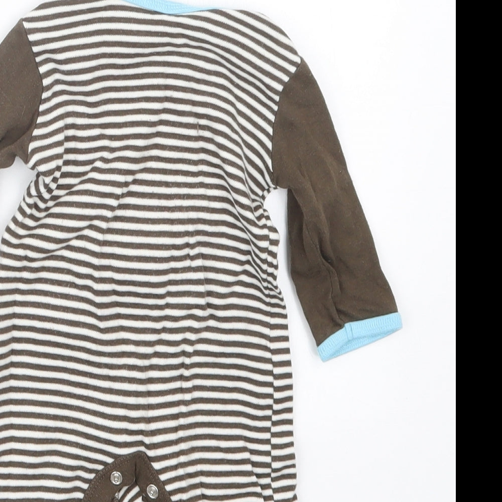 George Boys Brown   Coverall Outfit/Set Size Newborn