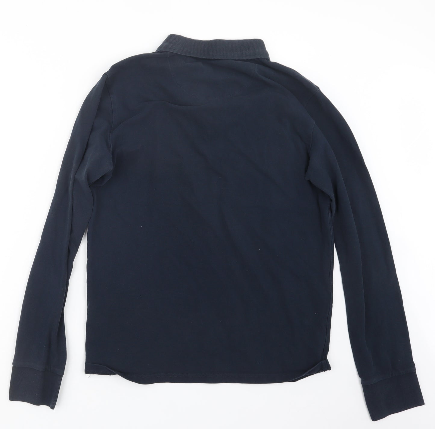 Brave Soul Mens Blue    Polo Size L