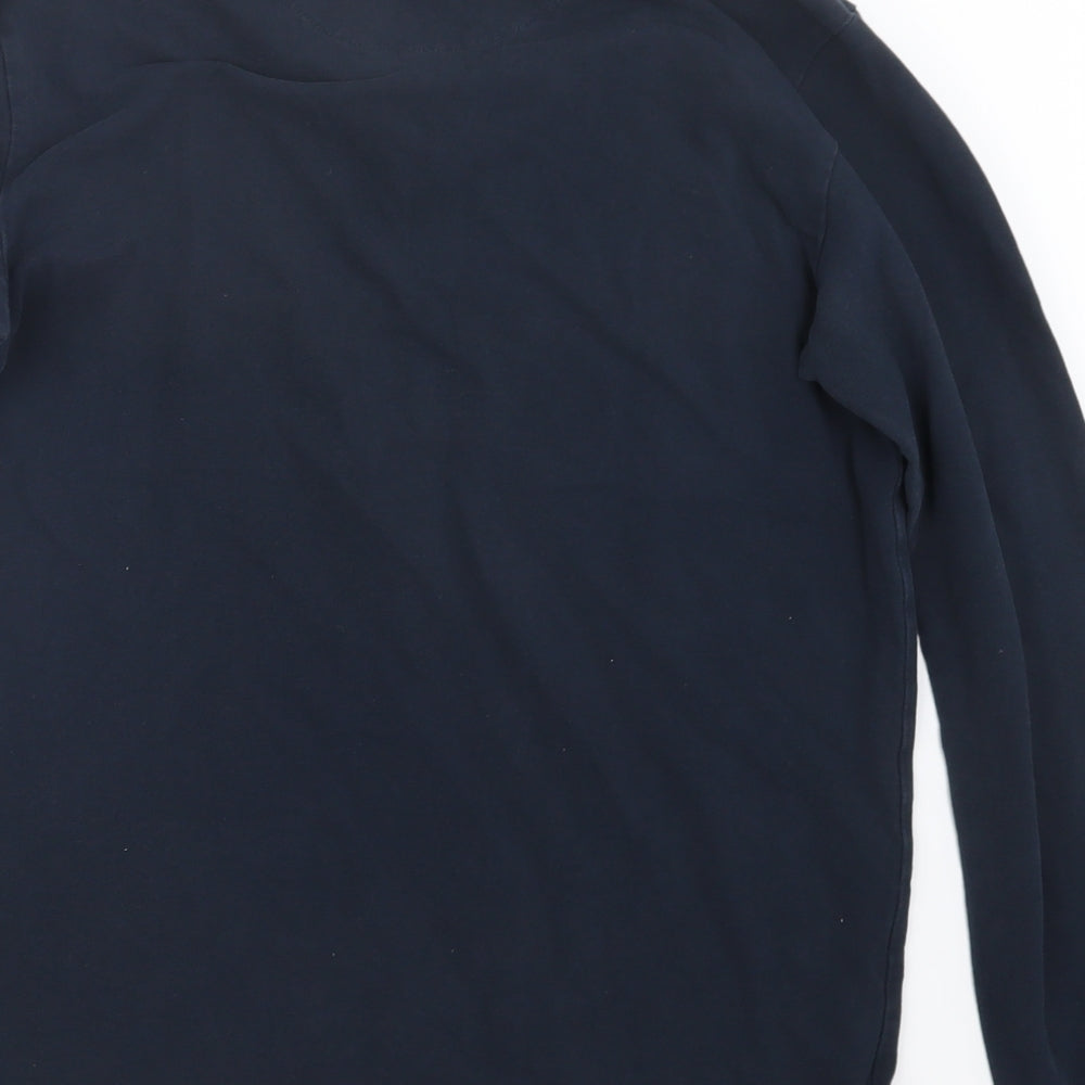 Brave Soul Mens Blue    Polo Size L