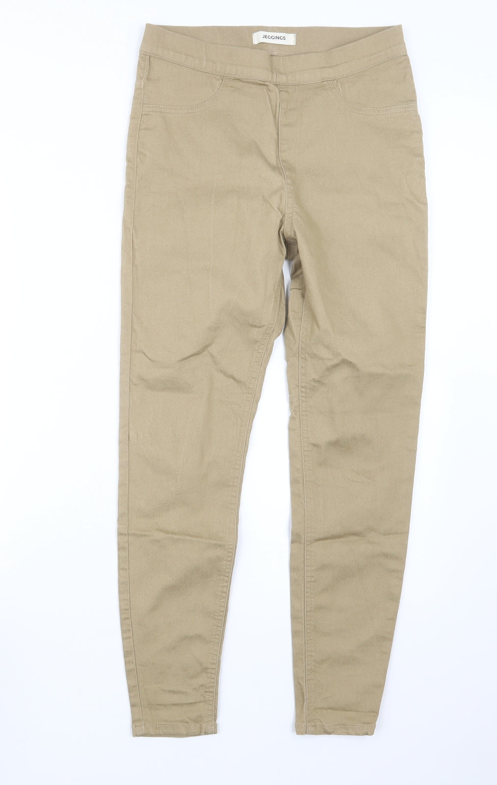 Marks and Spencer Womens Beige  Denim Jegging Jeans Size 10 L26 in