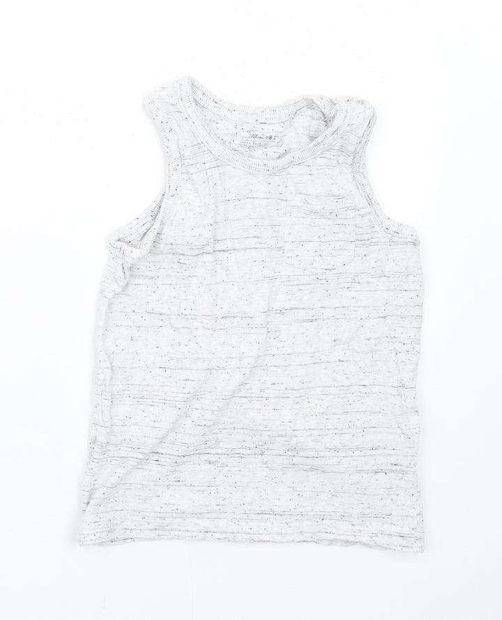 NEXT Boys Grey Basic Tank Size 4 Years